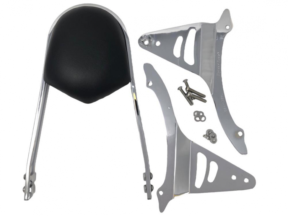 HH Sissy Bar "WIDE" / chrom / KAWASAKI VN 2000 Classic / inkl. aller Halterungen