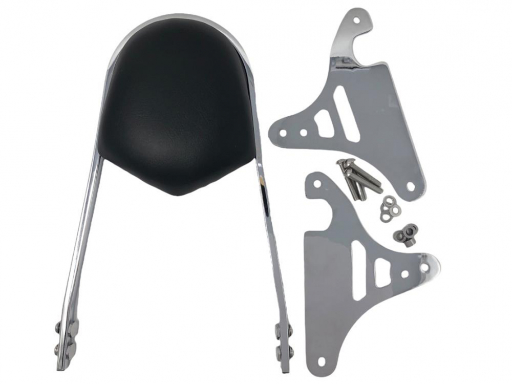 HH Sissy Bar "WIDE" / chrom / KAWASAKI VN 800 Vulcan + Classic / inkl. aller Halterungen