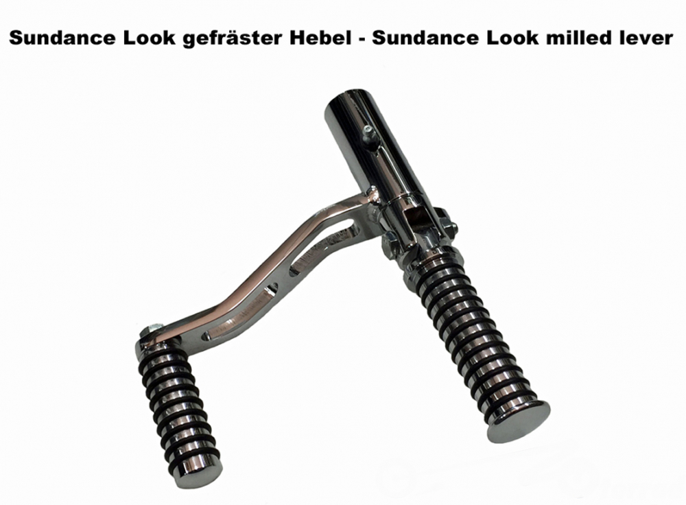 MB vorverl. Fußrasten / Sundance gefräst / 11 cm / chrom / Honda VT 750  Shadow / Spirit / RC 50 / RC 53 / ABE