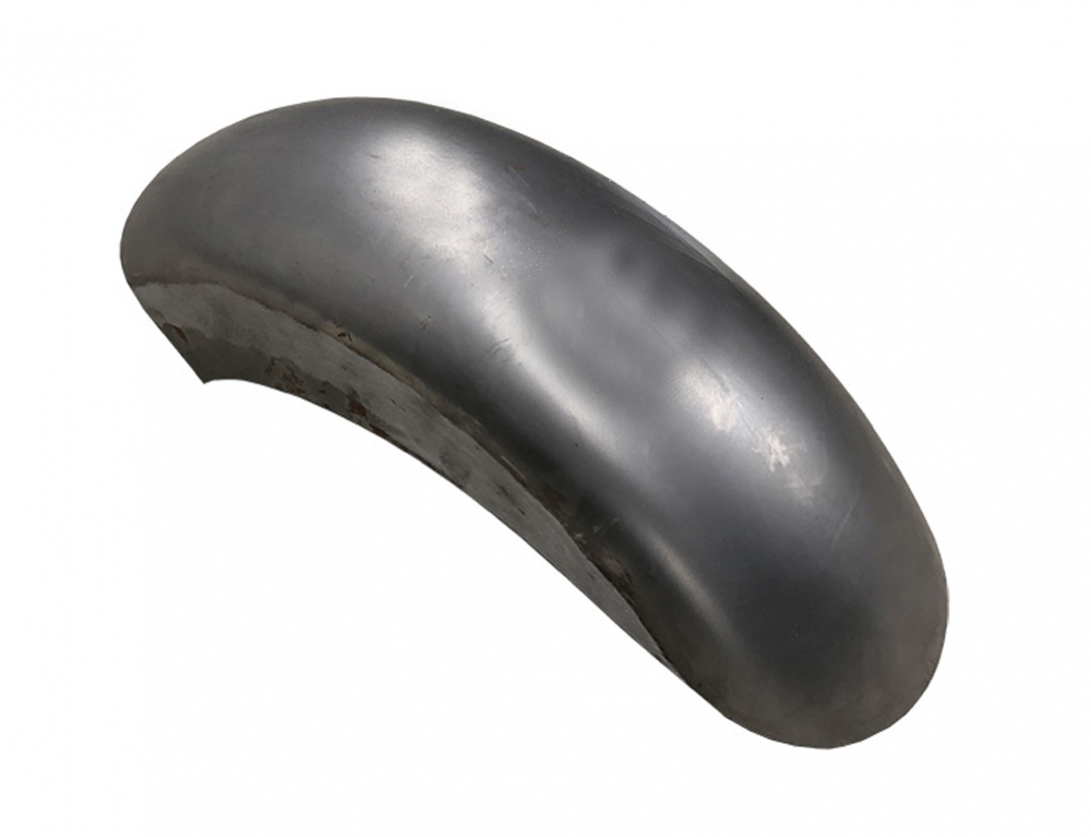 STEEL - HECKFENDER - Round / Stahlblech roh / 200 mm Breite / für Hinterräder 15" - 17"