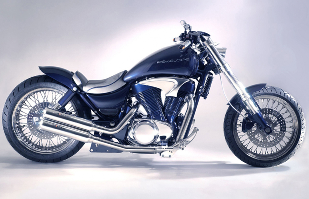 MILLER 2-2 - DANDY - silber / Suzuki VS 1400 Intruder / Komplettanl. / EG-BE