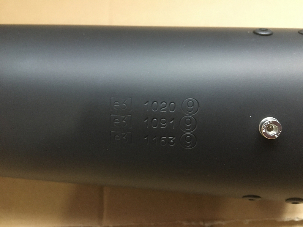 Black Sale: MILLER Universal Endschalldämpfer EVO3 - schwarz / 102 / 440 / 45 / 50 / ABE