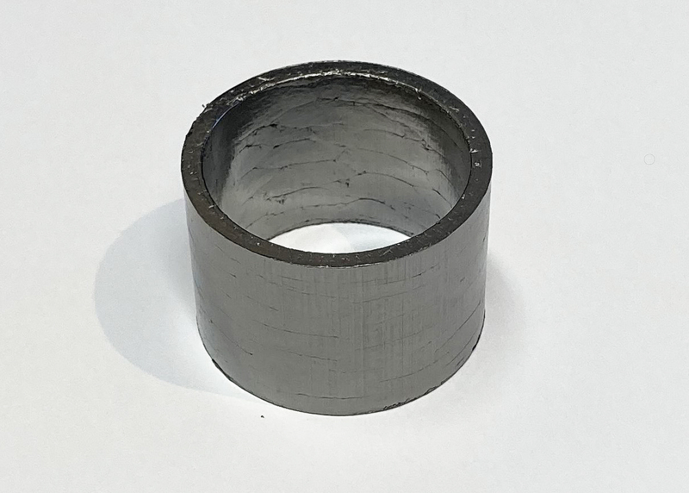 Auspuff - Graphit - Dichtung - Adapter - 45 auf 50 mm