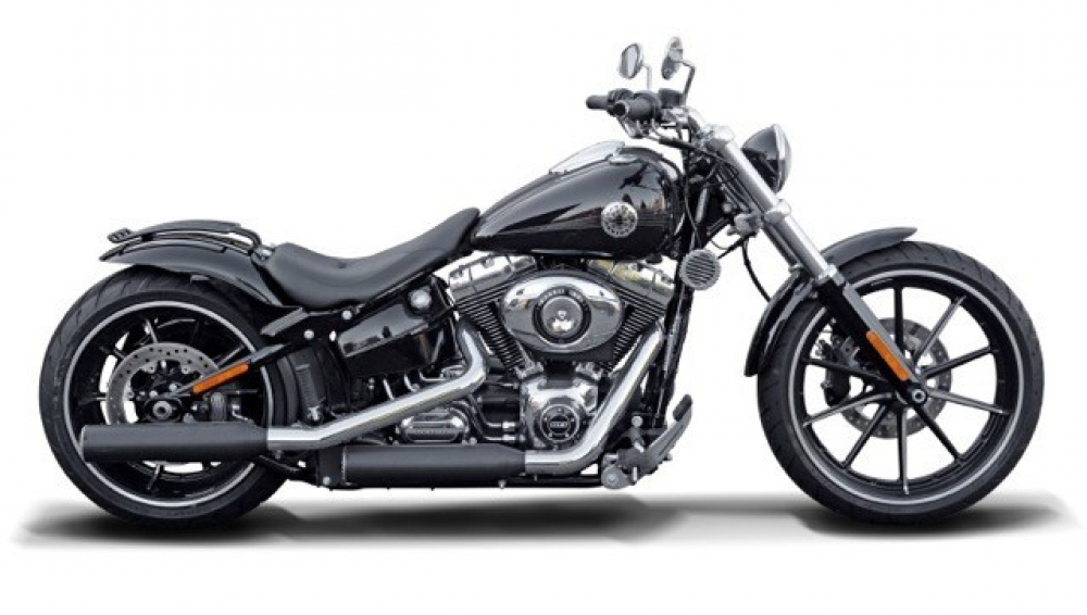 MILLER 2-2 - Independence - black - Euro 4 / HD Softail Deluxe / SlipOn / 107 CUI / EG-BE