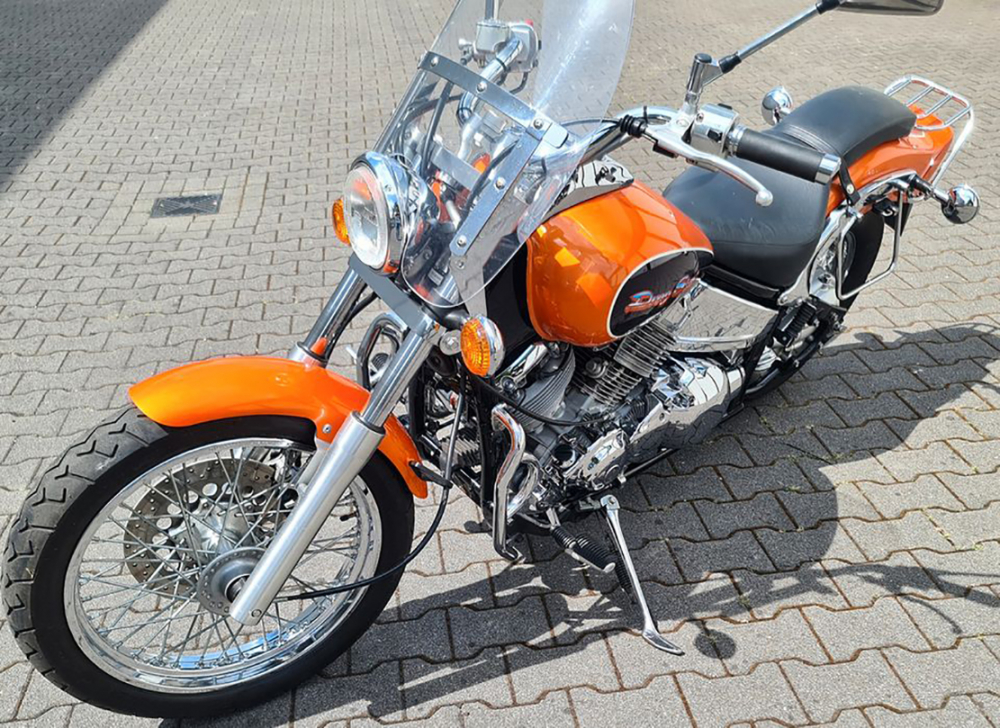 Yamaha - Original - Sturzbügel, klein, gebraucht / chrom / Yamaha XVS 650 DragStar - Custom + Classic