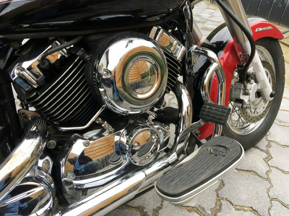 Yamaha - Original - Sturzbügel, klein, gebraucht / chrom / Yamaha XVS 650 DragStar - Custom + Classic