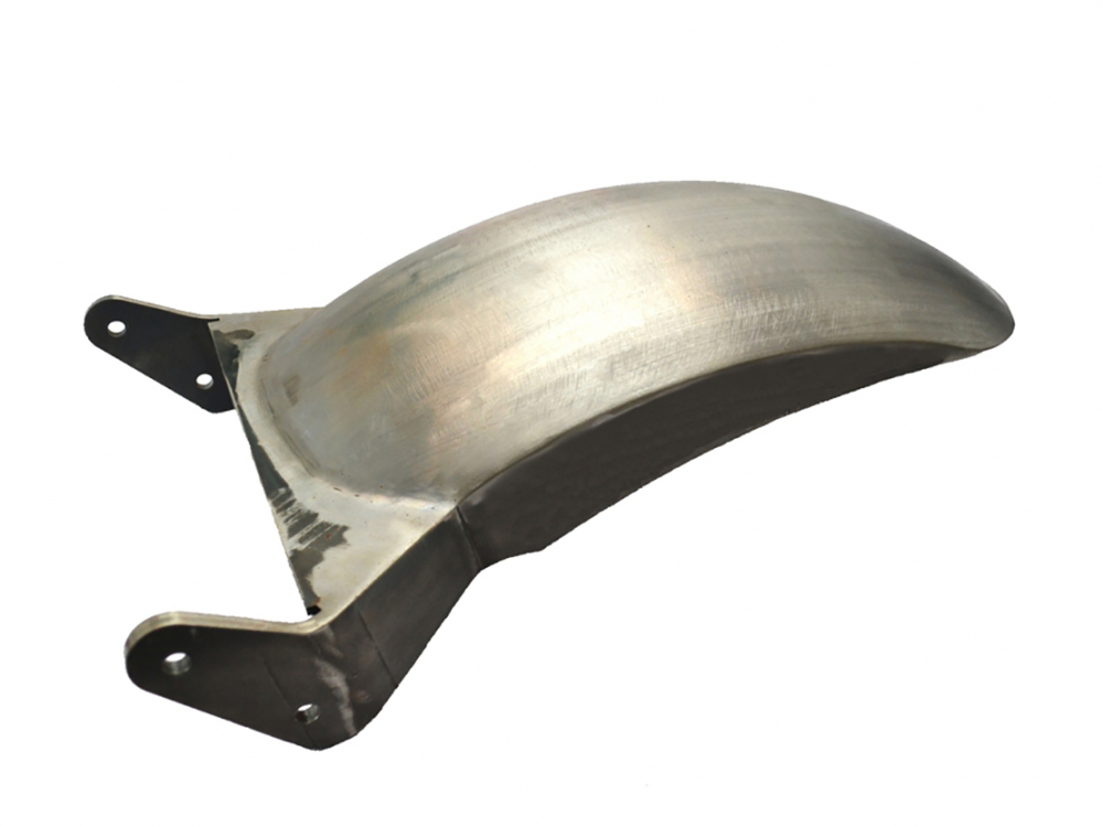 BR - Heckfender Stiletto Smooth / Stahlblech 215 mm / mittig / Zubehör-Schwinge / Softail Evo 87 - 99 / Tüv