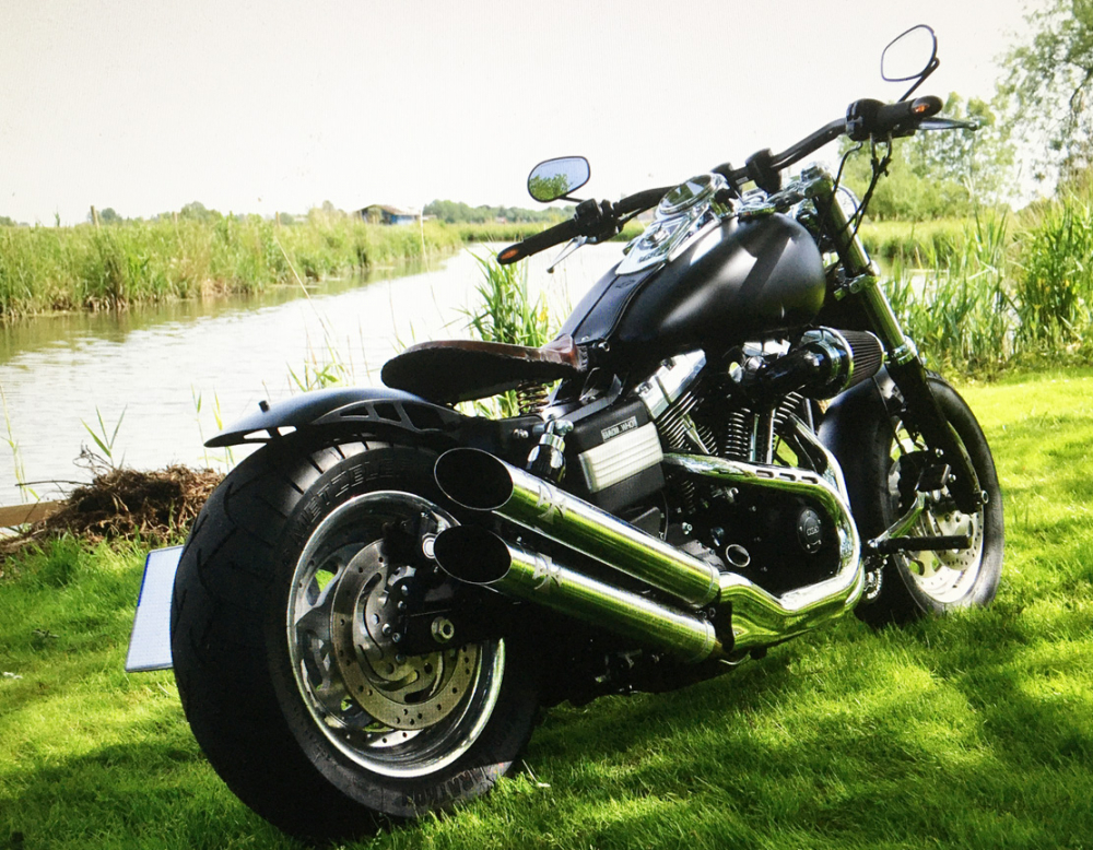 HECKFENDER Stiletto Flat - 215 mm / Stahlblech / 3er Cut / Dyna 06 - 17 / Tüv