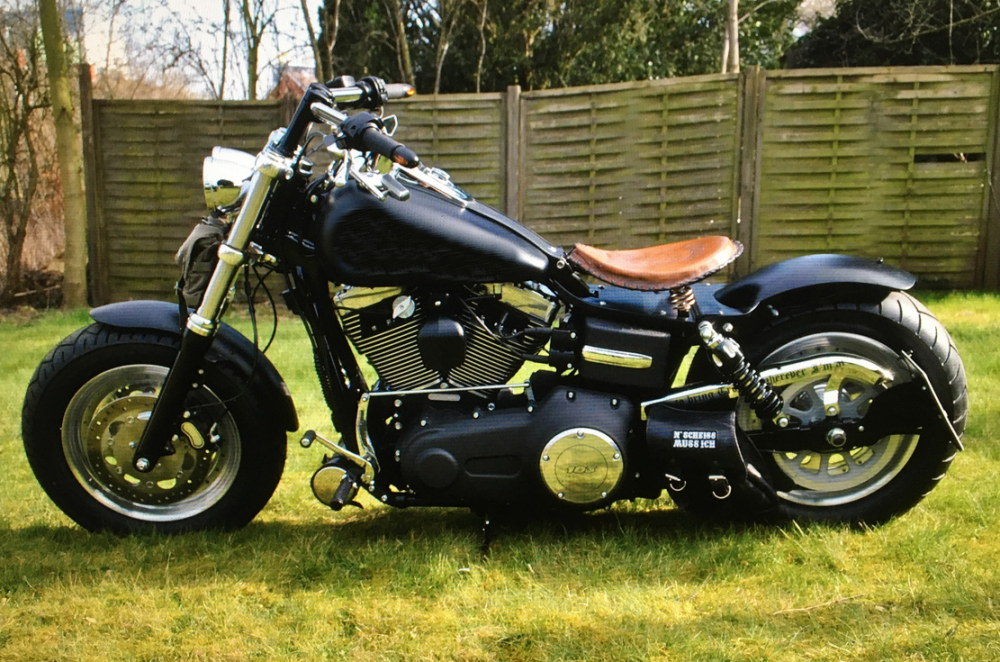 HECKFENDER Stiletto Flat - 215 mm / Stahlblech / 3er Cut / Dyna 06 - 17 / Tüv