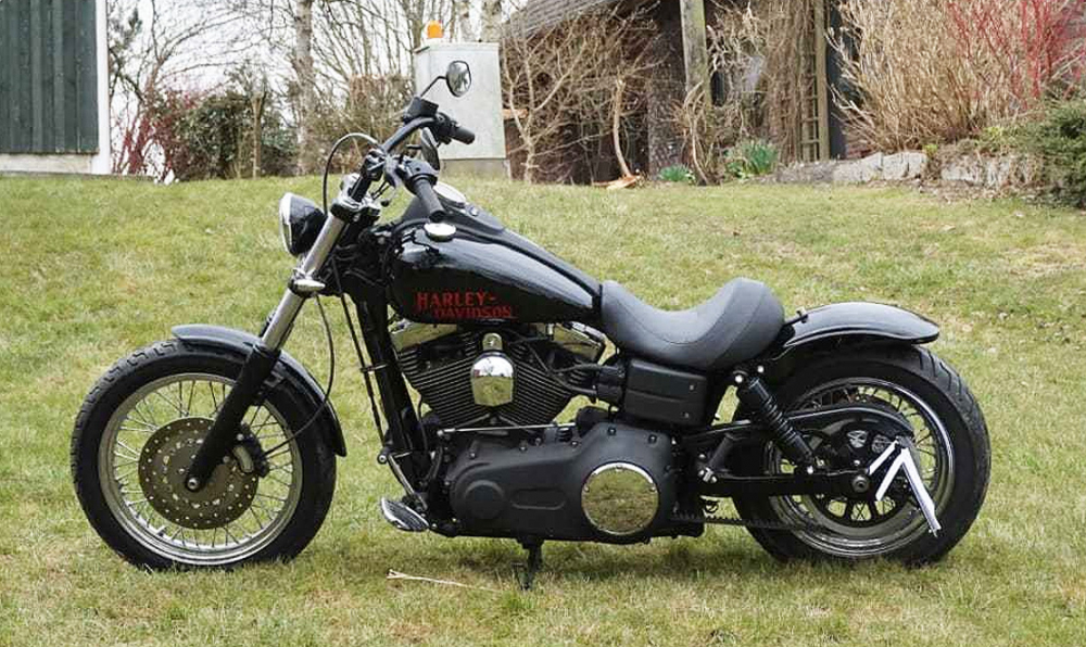 BR - HECKFENDER Stiletto Flat - 215 mm / Stahlblech / geschlossen / Dyna 06 - 17 / Tüv