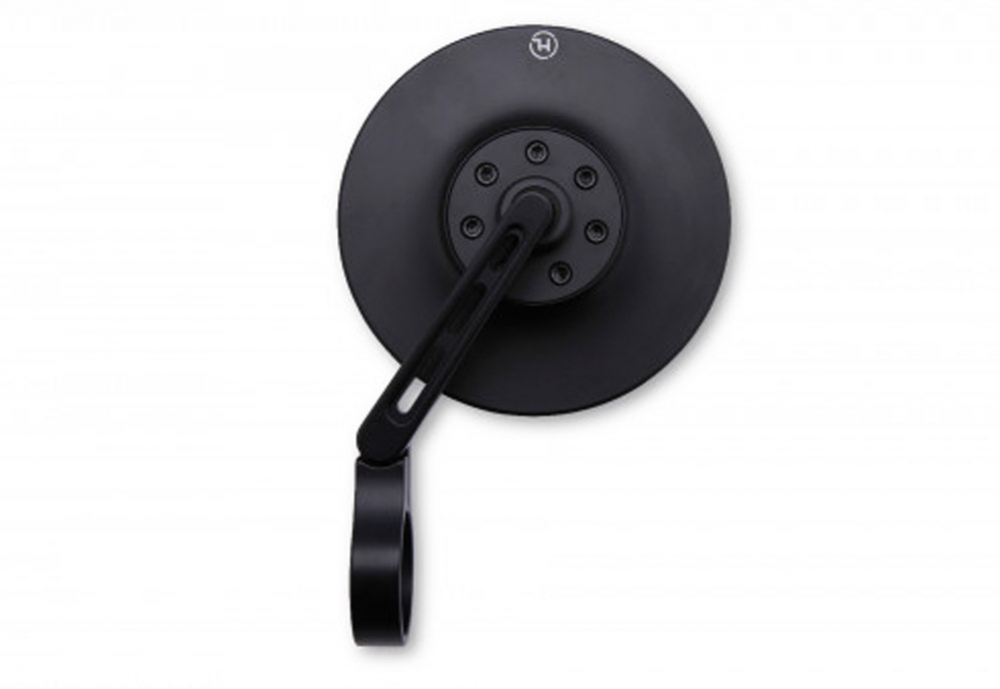 HS Lenkerendenspiegel / universal / CONERO 2 - kurz - Black Edition / schwarz eloxiert / 1 Stck