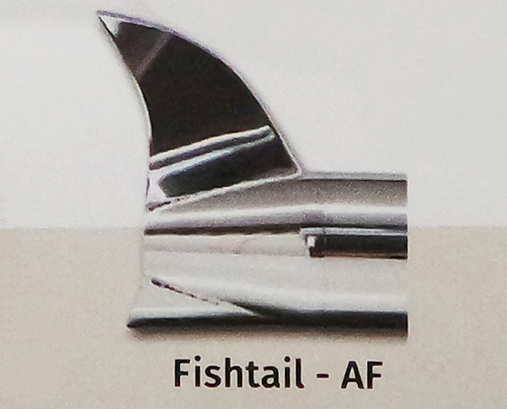 PENZL Neo Classic Auspuffset - Crossover - verstellb. / chrom - Jettail  / Harley Springer + Deluxe / bis 2016 / EG-BE
