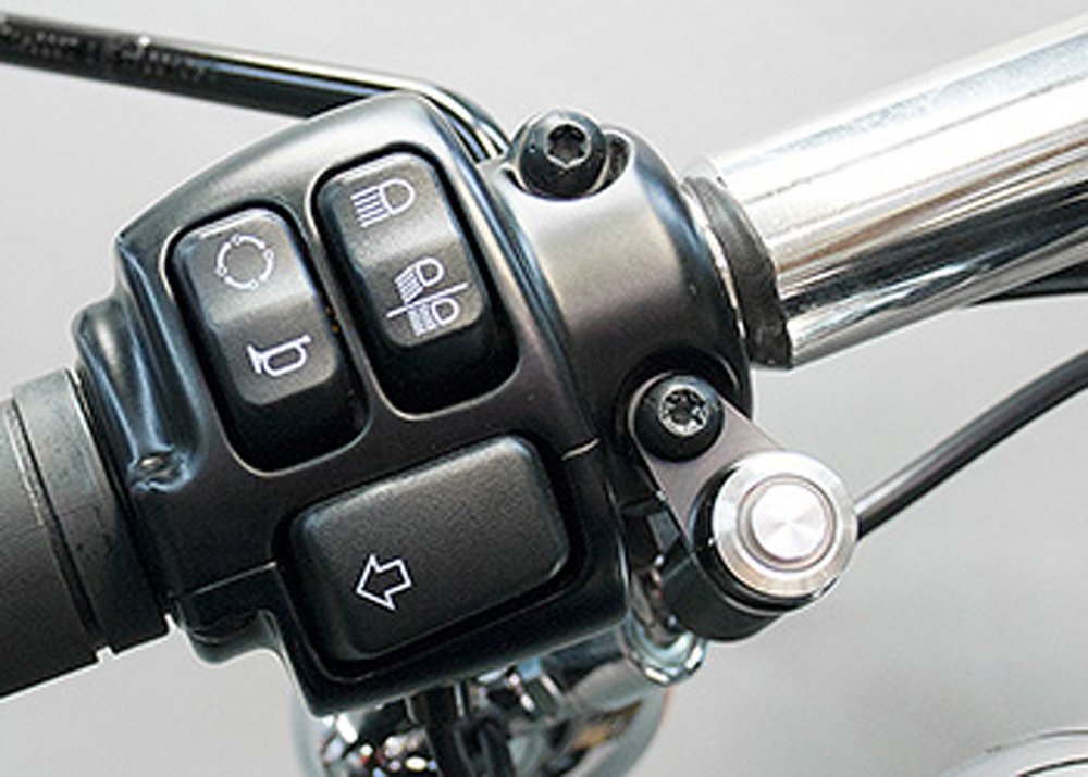 NEW: PENZL Retro - Auspuffset - mechan. verstellb. - 80 mm / chrom / Indian Cruiser / ab 2006 - 15 / EG-BE