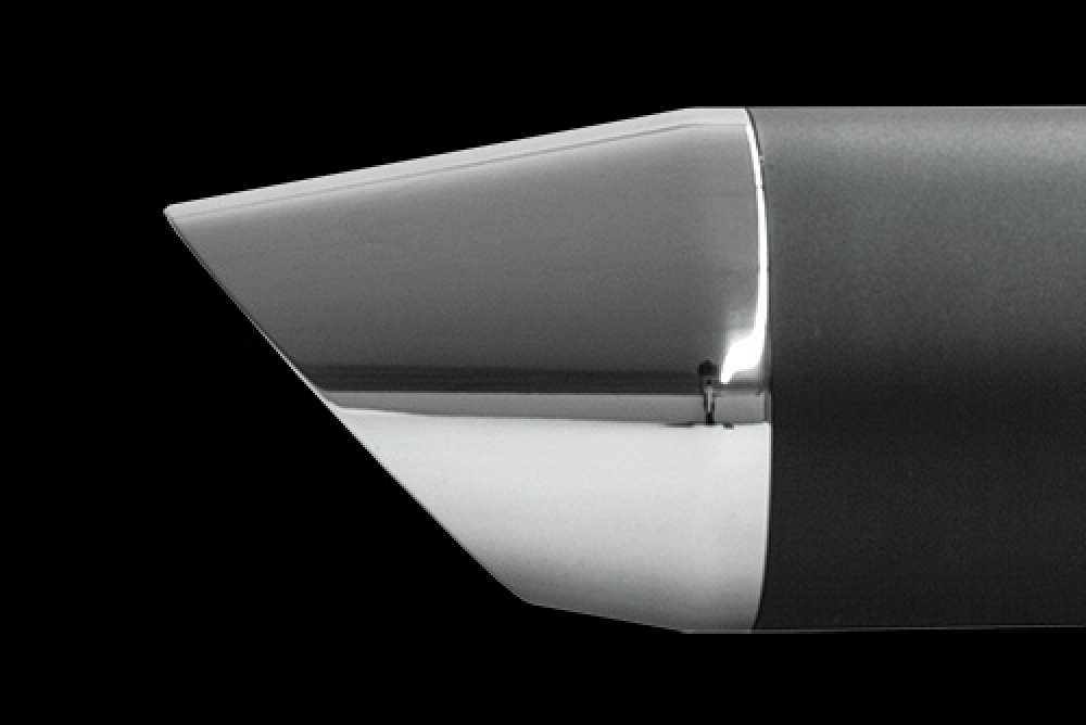 PENZL - NEO Classic Auspuff verstellbar. / Ceramic-schwarz-matt / YAMAHA XVS 650 / ABE