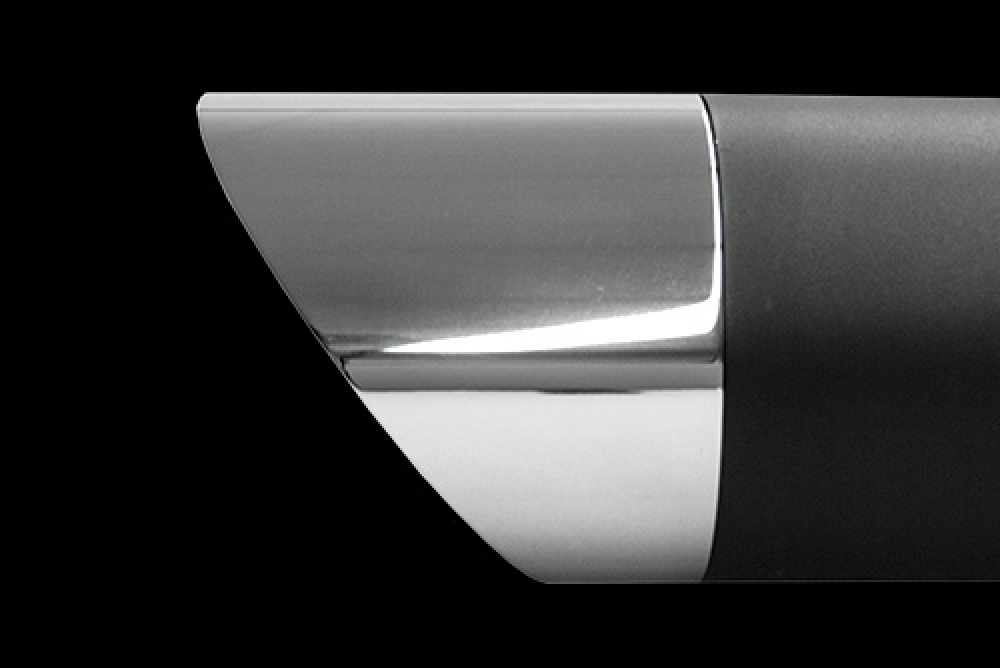 PENZL - NEO Classic Auspuff verstellbar. / Ceramic-schwarz-matt / YAMAHA XVS 650 / ABE