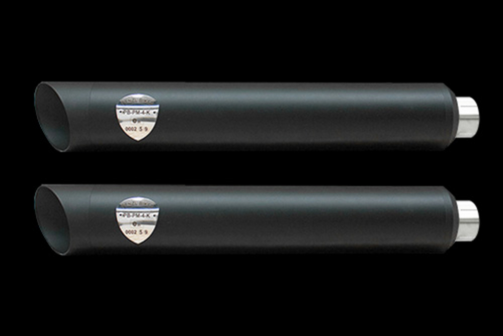 PENZL 2-2 - NEO Classic SlipOn Auspuff / black / Triumph Thunderbird Storm / KAT / EG-BE