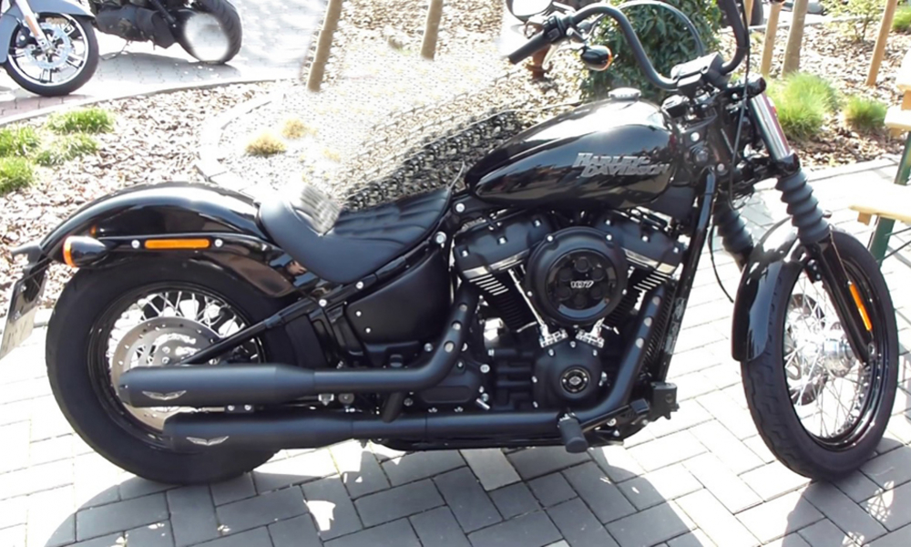 PENZL - V2-Speed Auspuff / elek. verstellb. / black ceramic / Dyna / 2017 / EG-BE