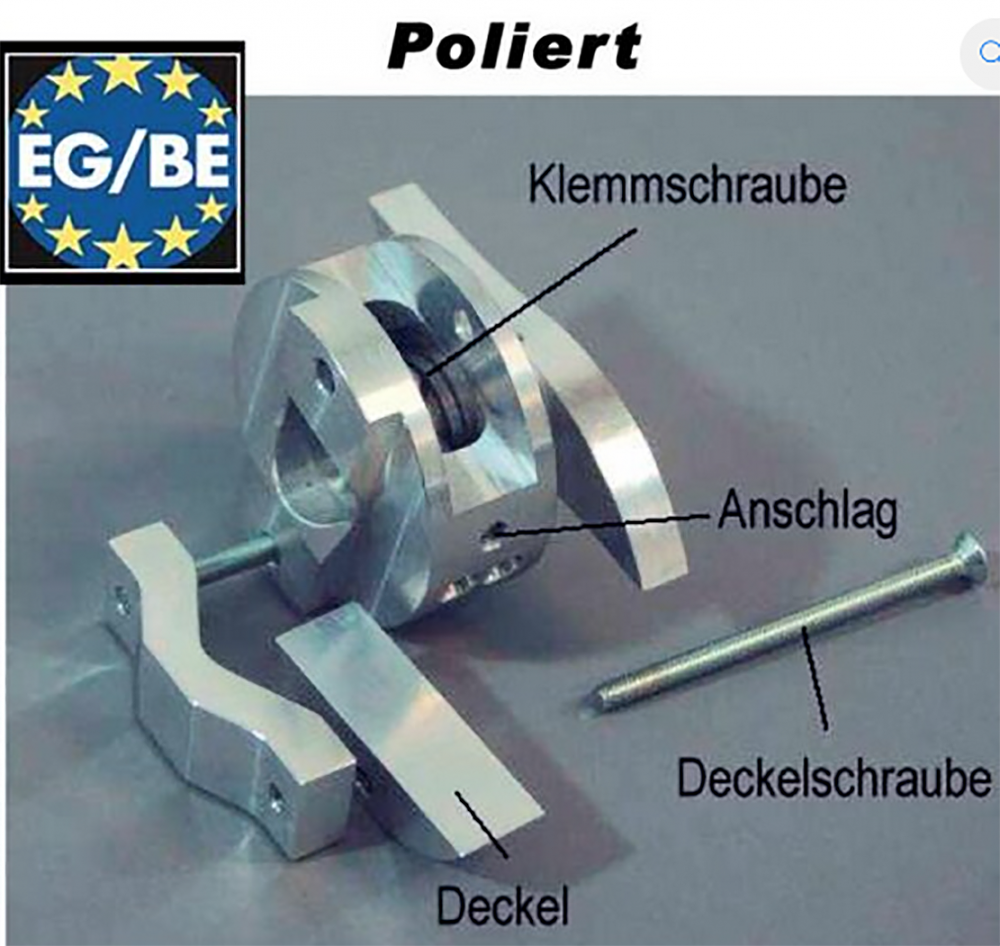 PENZL-Verstellhebel - silber poliert / bestellbar nur mit Penzl-Auspuff-Anlage