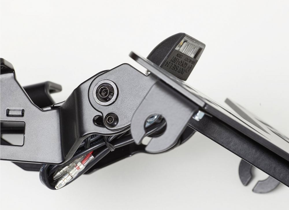 RR - Kennzeichenhalter - inkl. Reflektor + LED-Leuchte / black / Yamaha MT 125 / 2014 - 19