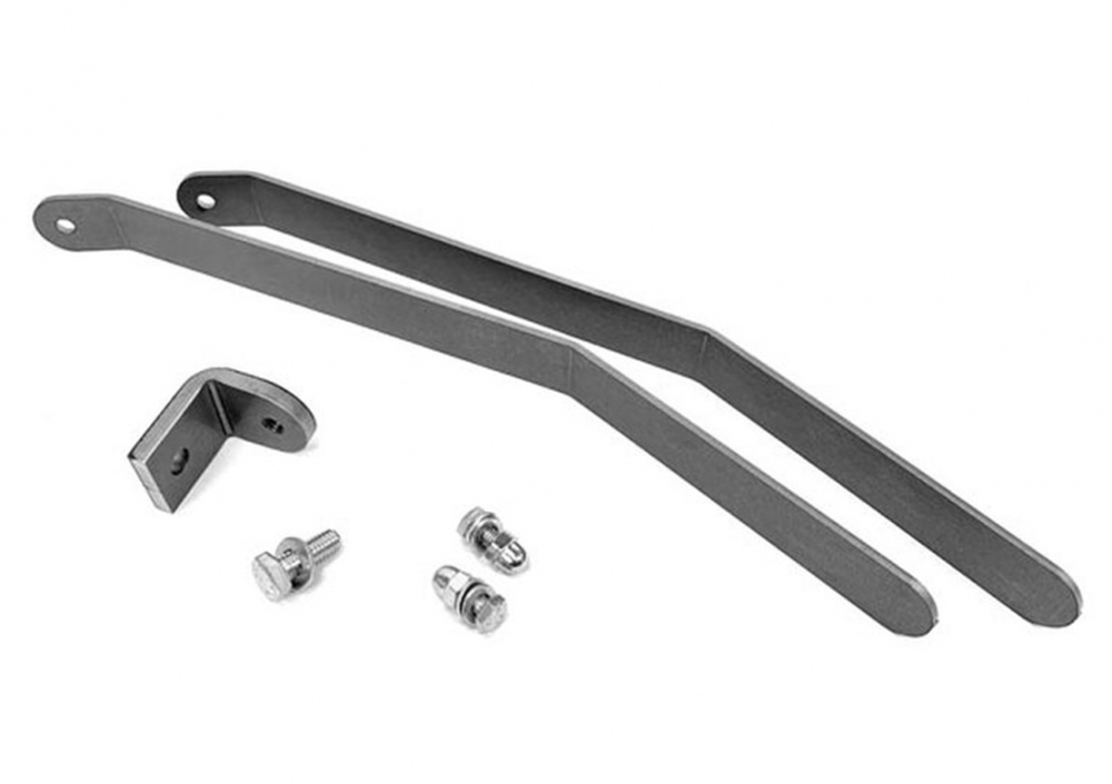 BR - Bobber - Schwing-Heckfender - Universal - Premium - Kit / 2,0 mm / 180 b / Stahlblech - roh