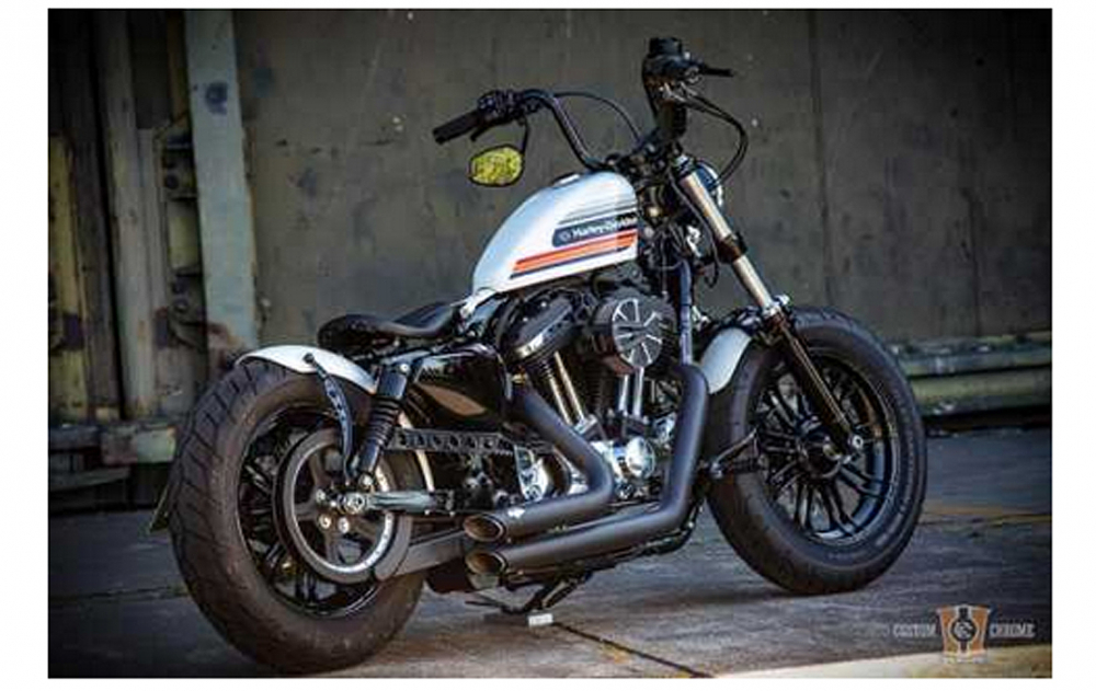 Rick´s Bobber - Heckfender - Set  / Stahl raw / 150 mm / HD Sportster / 2010 - 20
