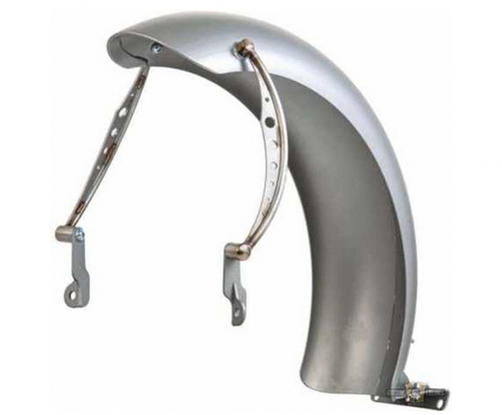 Rick´s - Bobber - Schwing-Heckfender - Set long / Stahl roh / 150 mm / HD Softail 08 - 17