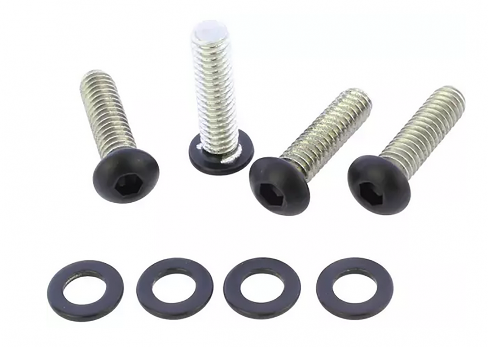 Harley Davidson - Schrauben Kit - Griffarmaturen - Edelstahl schwarz / Sportster XL 04-20