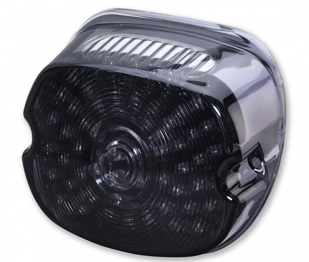 Harley DARK-CUSTOM LED-RÜCKLICHT / Harley - Smoke-Black / HD div. Modelle / KZH-Beleuchtung oben