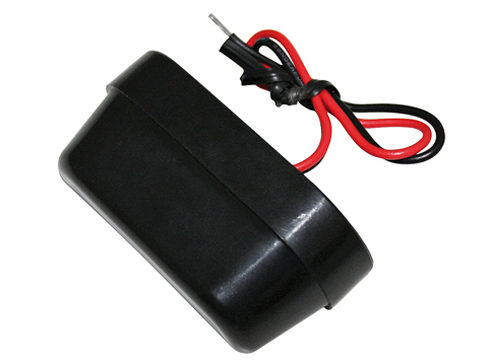 LED - Mini - Kennzeichenleuchte klein / schwarz - universal / E-Zeichen