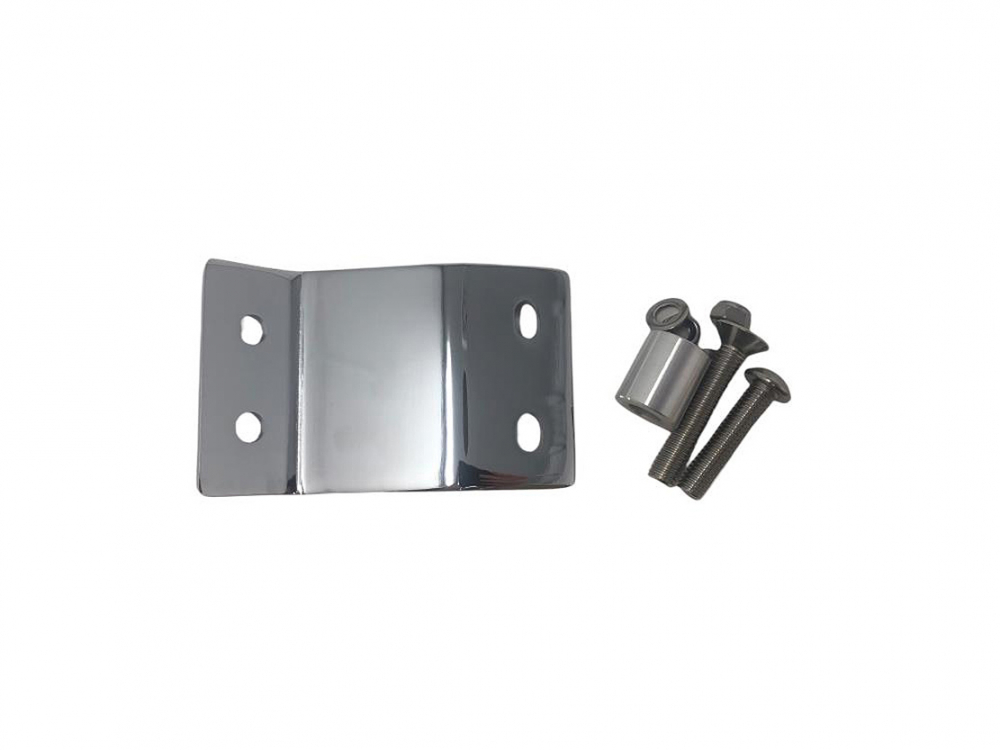 HH - Halter chrom - für Gepäckträger - Solorack  / Suzuki VL / C 800 Intruder