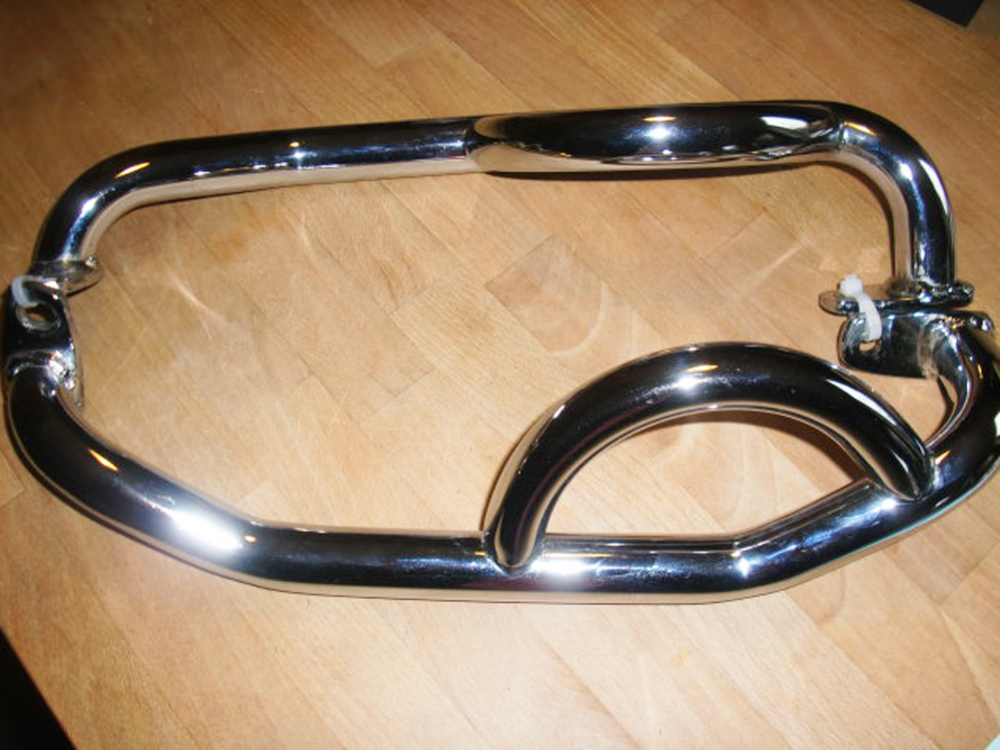 ORIGINAL- Sturzbügel - klein / gebr. / chrom / YAMAHA XVS 650 DragStar + Classic