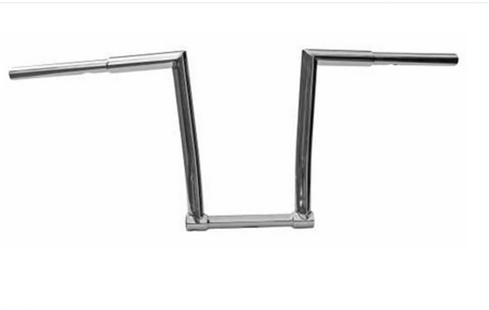 APE - LENKER - Flipp II / 1 Zoll / 1,25" x 34 cm / Stahl roh / Riserklemmung 1" / Tüv
