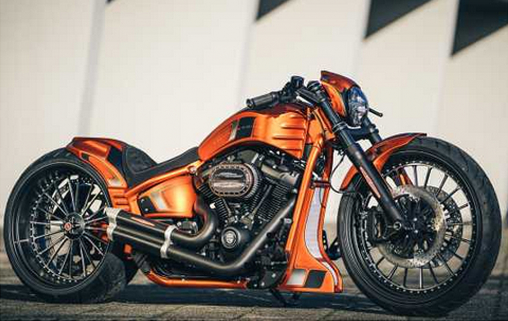 TB BUGSPOILER - Softail - FXDR - GP Style Long / Tüv - Teilegutachten