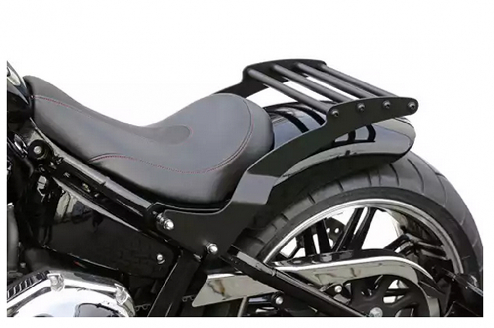BR - Custom - Gepäckträger / HD Softail / Fat Boy FLFB/S, Breakout FXBR/S + FXDR  / 08 - 17 / 200er / 240er (18" Rad)