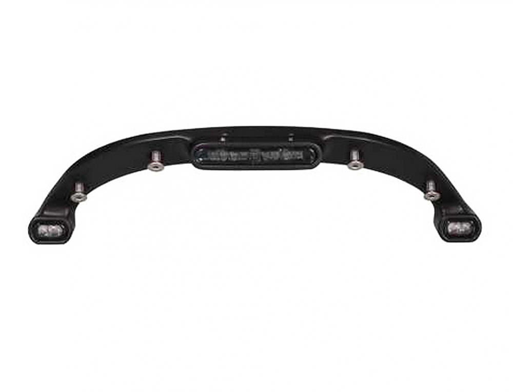LED - Rücklicht + Blinker - HARLEY - FXDR ab 2019 + Universal / schwarz / E-Zeichen