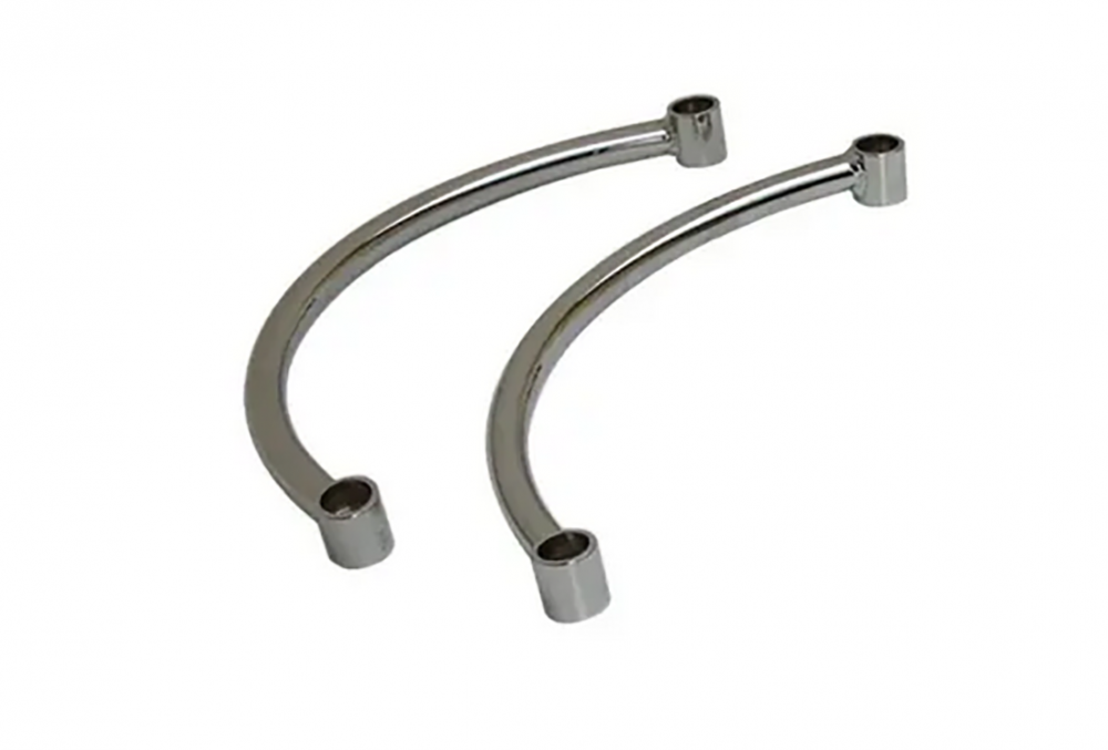Bobber - Heckfender - Fender Struts - Lucky Fucker / chrom