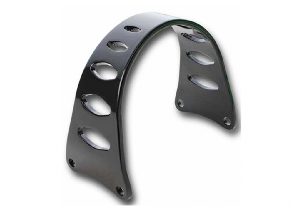 TB - Fork brace / breit / schwarz / Harley Wideglide Gabeln / mit 19" bis 21" Vorderrad