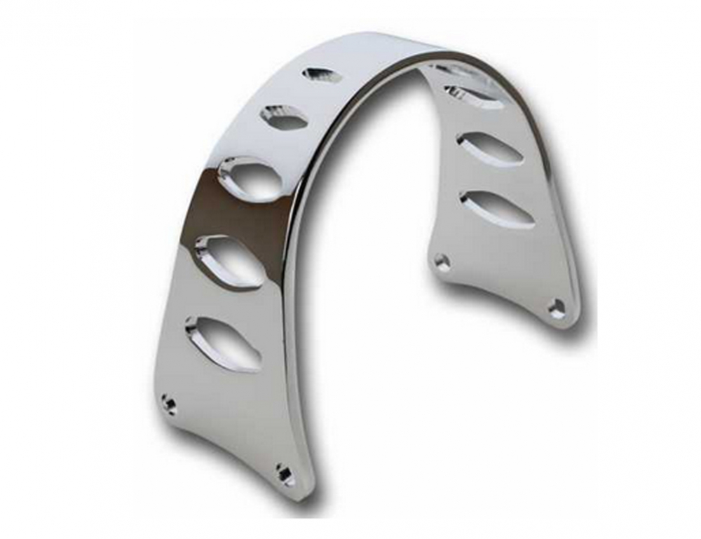 TB - Fork brace / breit / chrom / Harley - Davidson - Wide Glide Gabeln / mit 19" bis 21" Vorderrad