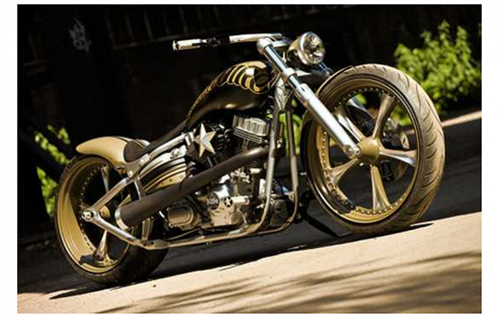 TB vorverlegt. Fußrastenanlage / BASE ALU / Harley Softail Evo / 1984 - 99 / TÜV