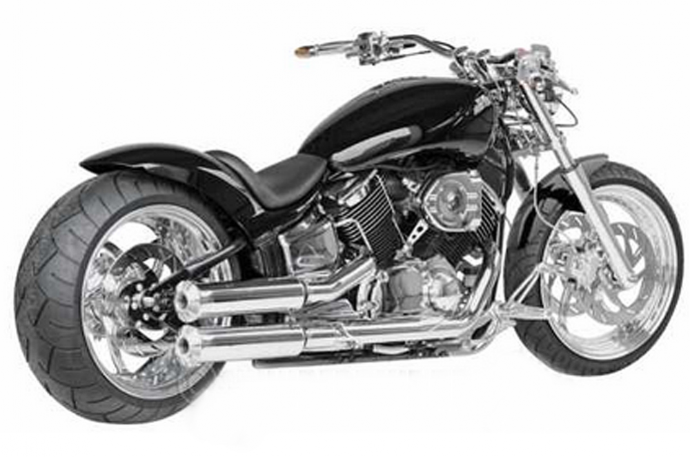 TB - HECKFENDER / MONOCOK HARDRACE / 210/240 / GFK / YAMAHA XVS 1100 + CLASSIC / TÜV