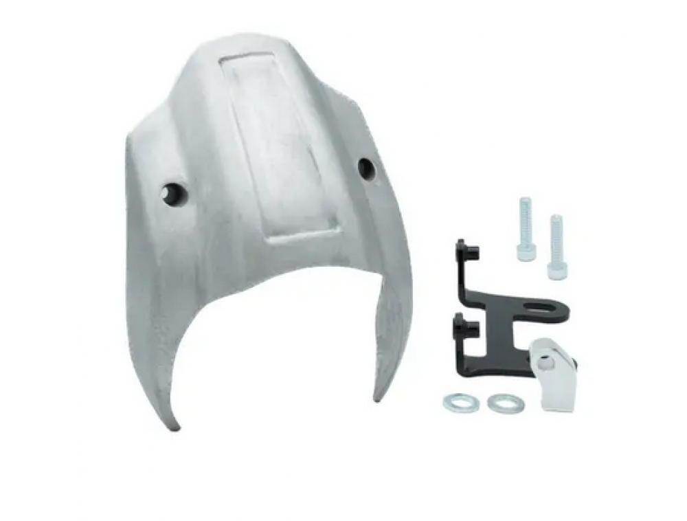 TB - Headlamp Cap / Alu roh / Harley Breakout & Street Bob 13-17 Modelle & Universal für verschie. H-D 5.75" Scheinwerfer