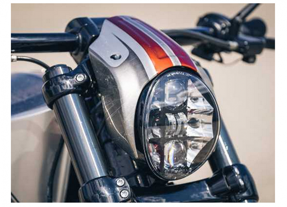 TB - Headlamp Cap / Alu roh / Harley Davidson Breakout / FXBR/S ab 18 / Tüv