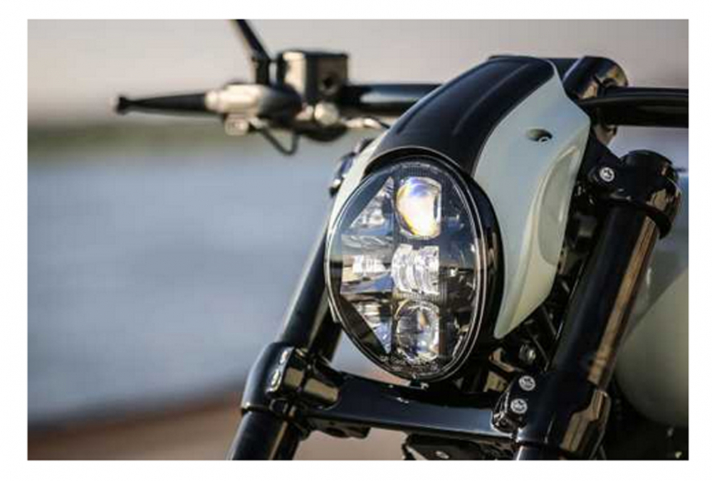 TB - Headlamp Cap / Alu roh / Harley Davidson Breakout / FXBR/S ab 18 / Tüv
