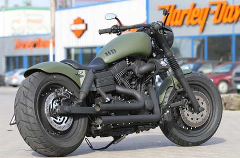 TB - HECKFENDER - 18"/ 200er - Steel - Harley Dyna 06 - 17 / Tüv
