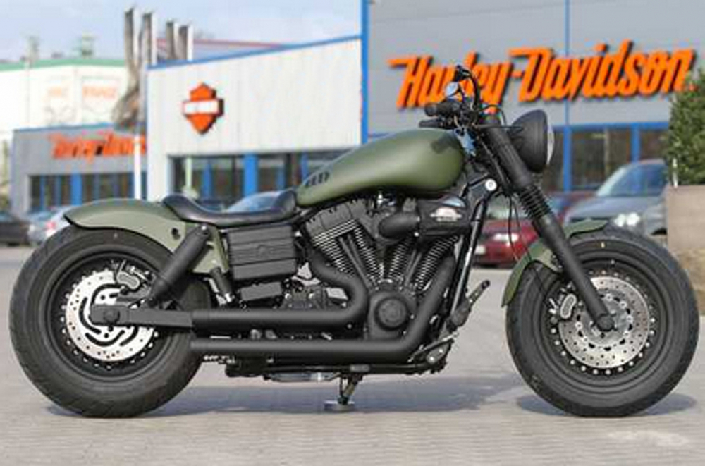 TB - HECKFENDER - 18"/ 200er - Steel - Harley Dyna 06 - 17 / Tüv