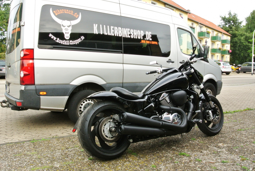 TB Heckfender Hardrace + Sitz / 280 / GFK / SUZUKI VZR 1800 M / TÜV - Gutachten