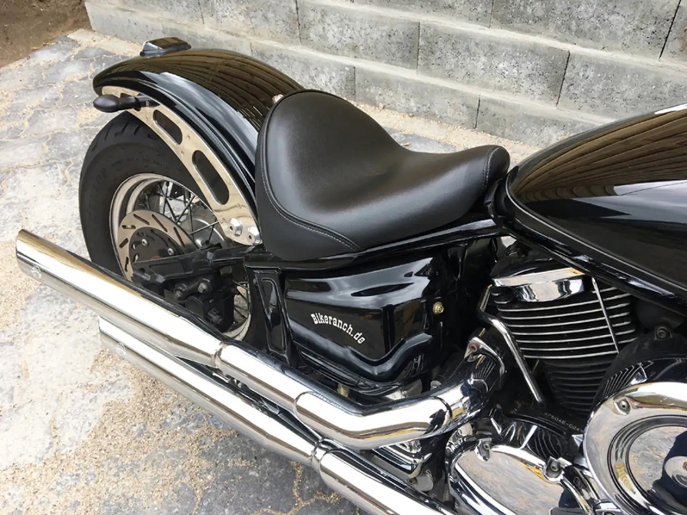 Nur bei uns: BR - HECKFENDER RAI 2 / 210 / GFK / - leicht gekürzt und gerundet - YAMAHA XVS 1100 + CLASSIC / 2-Pers. / TÜV
