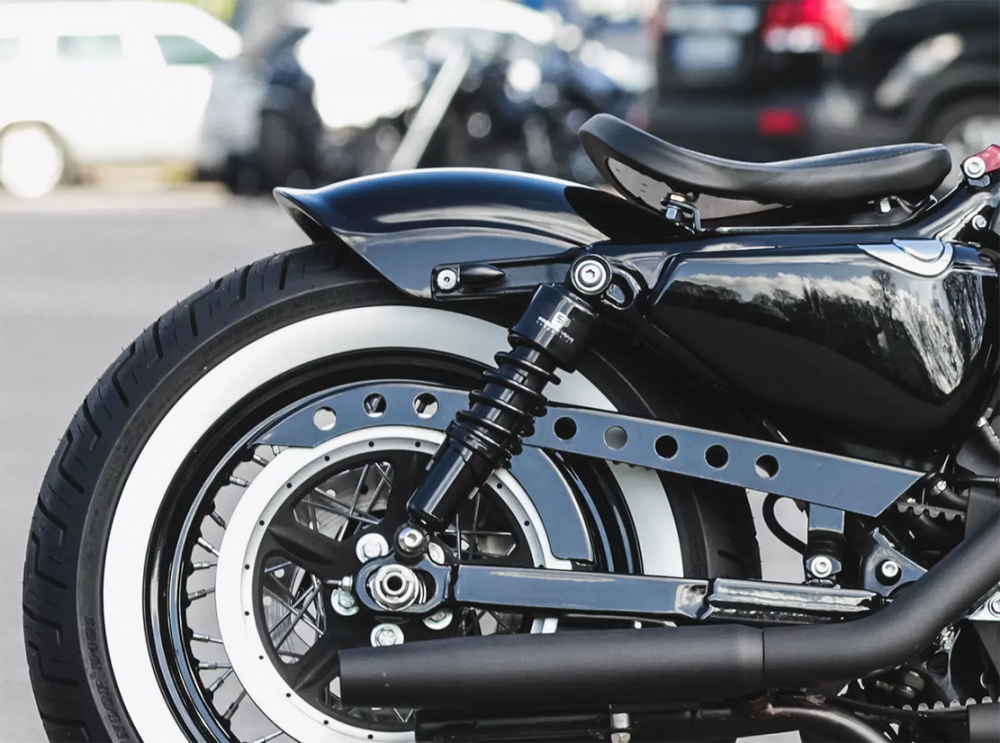 TB - HECKFENDER / "Smooth GFK" / HARLEY Sportster / ab 04 - 20 / Tüv