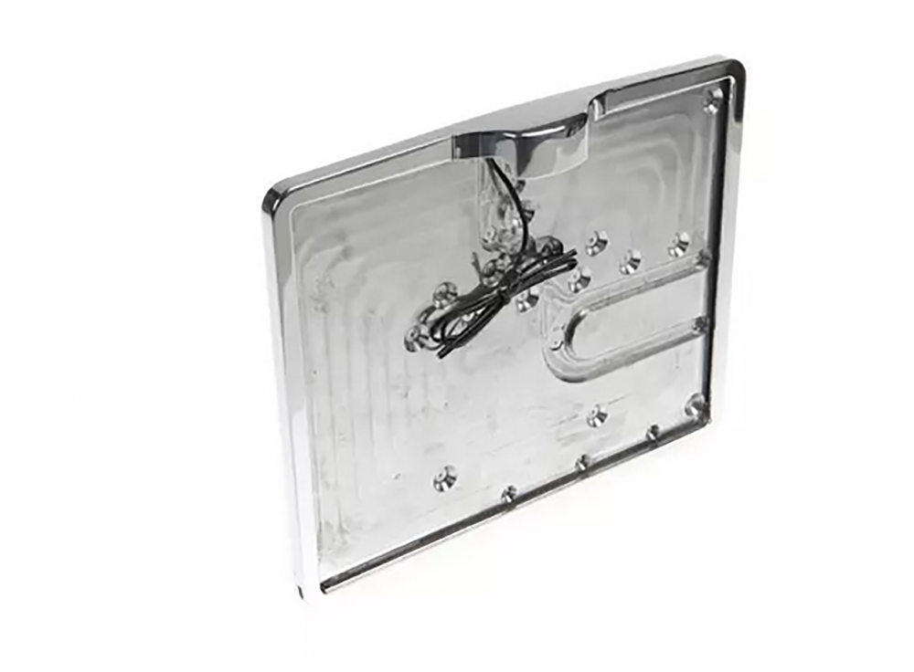 TB Kennzeichenleuchte - INSIDE Plates / schwarz / universal / E-Zeichen