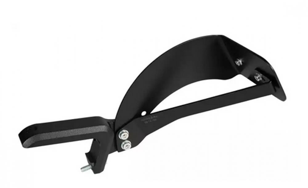 seitl. BR - Kennzeichenhalter - HARLEY SOFTAIL - FXDR / schwarz matt  / Tüv